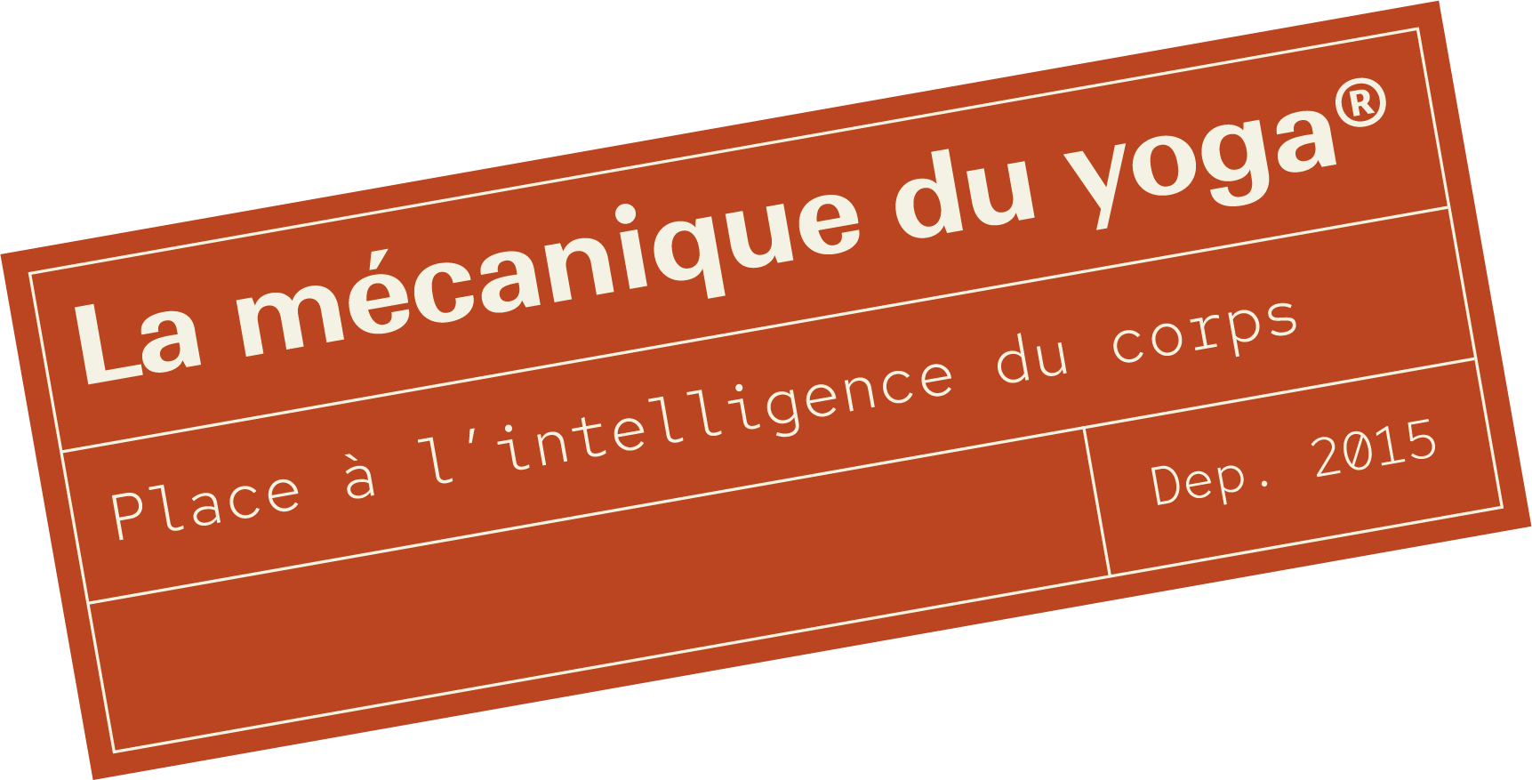 la mécanique du yoga